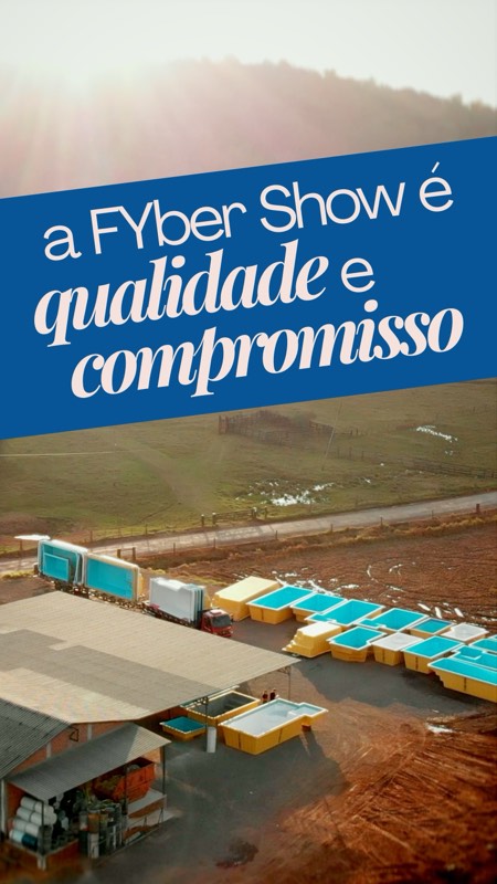 Reel institucional da Fyber Show Piscinas