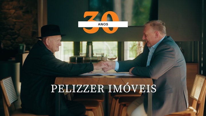 V&iacute;deo institucional dos 30 anos da Pelizzer Im&oacute;veis